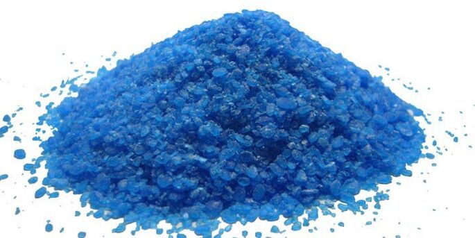 Copper sulfate treats onychomycosis